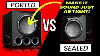 What to buy PORTED VS SEALED Subwoofer for Home Theater Why some THINK sealed is FASTER  TIGHTER [upl. by Anthe924]