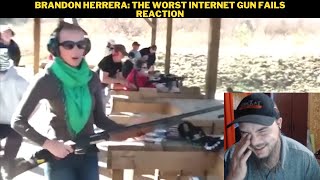 Brandon Herrera The Worst Internet Gun Fails Reaction [upl. by Sackville]