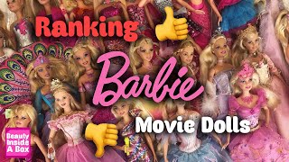 Ranking EVERY Barbie Movie Doll [upl. by Mcnelly]