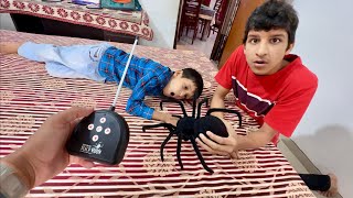 Fake SPIDER Prank 😲 Kunali Dar Gaya [upl. by Mariana]