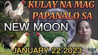 MGA KULAY NA MAG PAPANALO SA NEW MOON JANUARY 22 2023 [upl. by Ydnic778]