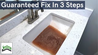 How To Unclog A Bathroom Sink Drain [upl. by Ianahs429]