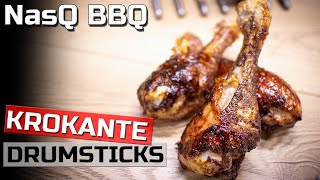 Krokante drumsticks van de barbecue  Hoe krijg je de lekkerste kippenpootjes [upl. by Hetty]