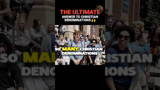 Which Denomination of Christianity is Right [upl. by Kcirrez]