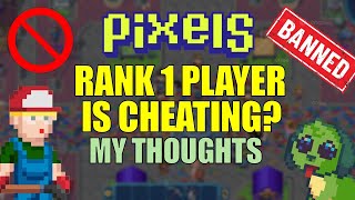 RANK 1 PLAYER IS CHEATING MY THOUGHTS pixels [upl. by Georg]