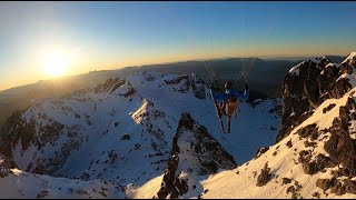 Skimo and Fly Les Vans Chamrousse Belledonne Caméra suiveuse Nova double skin [upl. by Okin]