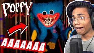 WHY IS THIS GAME SO SCARY Poppy Playtime  Bixu [upl. by Aihselat]