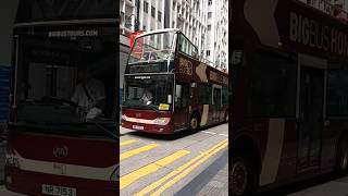 Sightseeing Tour Bus ❤️ travel tour hongkong shortvideo [upl. by Aihk]