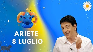 Ariete ♈️ Loroscopo di Paolo Fox  8 Luglio 2024  Luna focosa tutta per il cuore [upl. by Grae]