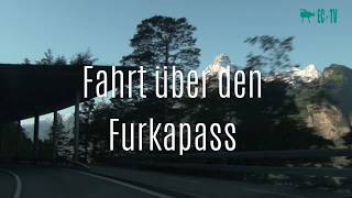 Fahrt über den Furkapass in der Schweiz [upl. by Ladnyk839]