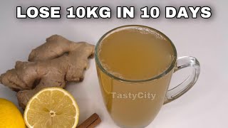 Weight Loss Drink  Lose 10KG In 10 Days  Belly Fat Burner Drink [upl. by Atinev]