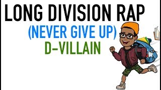 LONG DIVISION  Math Rap  Math Song [upl. by Eatnahc]