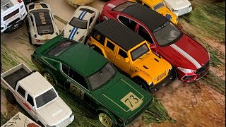 Box Full of Diecast model Car Metal Scale model car collection modelcars diecastcars [upl. by Naashar640]