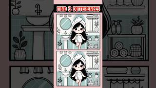 🧠 Spot the difference😱 shorts viral Can you find all Brain challenging game tricky brain games [upl. by Rovelli]