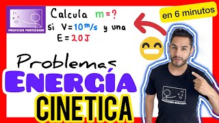 ✅Energía CINÉTICA Ejercicios Resueltos 𝙀𝙭𝙥𝙡𝙞𝙘𝙖𝙘𝙞ó𝙣 100 𝙀𝙛𝙚𝙘𝙩𝙞𝙫𝙖 😎​🫵​💯​ Física [upl. by Prima]