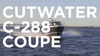 Cutwater C288 Coupe  PocketYachtcom [upl. by Reddy]