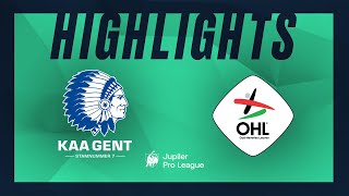 KAA Gent  OH Leuven hoogtepunten [upl. by Candace]