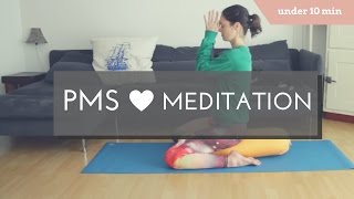 Meditation for Your Period 10 Min  Relieve Cramps and Mood Swings [upl. by Shirline]