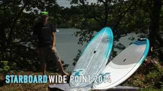 Starboard Wide Point 2014 board overview [upl. by Uhsoj]