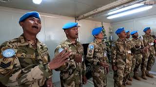 VOCAL GROUP SATGAS KIZI TNI MONUSCO  SELAMAT NATAL MAMA PAPA Cover  Mine Version [upl. by Mohun]