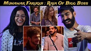 Reaction On  Munawar Faruqui Crazy amp Hilariously Moments In Bigg Boss 😂  Munawar Faruqui Reaction [upl. by Kidder]