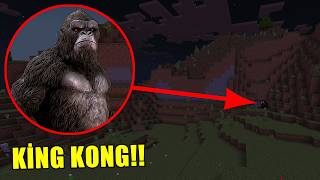 MAĞARADA KORKUNÇ KİNG KONGu BULDUM  Minecraft [upl. by Galan641]