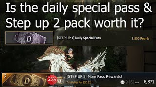 Are the daily special pass amp Step up 2 pack worth it  ENDS May 29th  Black Desert Online [upl. by Verile275]