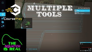 FS22 Courseplay how to use multiple tools on the same course [upl. by Vallery]