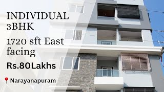 East facing 3bhk 1720sft at Narayanapuram [upl. by Pike]