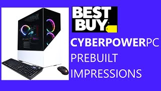 CyberPowerPC SLC7600BST Impressions [upl. by Lunseth]