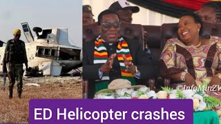 Mnangagwa helicopter crashes in Masvingo before picking him up [upl. by Neros794]