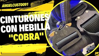 Hebillas COBRA y mejores cinturones EXPLICADO [upl. by Torosian317]