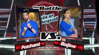 Prashant Vs Rojina quotPahadko Mathi Mathiquot  The Voice of Nepal Season 5 2023 [upl. by Aytnahs]