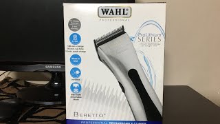 Wahl Beretto Clipper Unboxing [upl. by Nrobyalc]