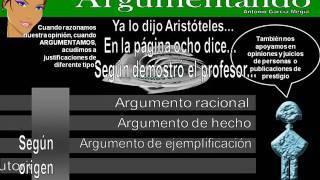 La argumentación [upl. by Alocin]