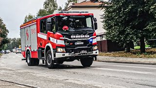 JRG BiałobrzegiZwoleń  Ciężka sekcja gaśnicza alarmowo na ćwiczenia 401M25701M25 [upl. by Darb403]