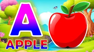 Phonics Song 2 with TWO Words in 3DA For Airplane  ABC Alphabet Songs with Sounds for Children615 [upl. by Rodie]