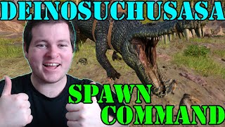 Deinosuchusasa Spawn Commands  Ark Survival Ascended  One Of The Best Boss Fighters [upl. by Terri62]