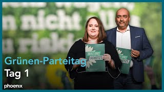 GrünenParteitag  Tag 1  Bundesdelegiertenkonferenz in Karlsruhe  23112023 [upl. by Matuag233]