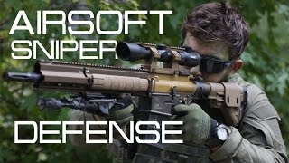 Airsoft Sniper DEFENSE Gameplay  Swamp Sniper [upl. by Samau521]