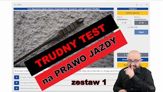 Instruktor rozwiązuję trudny TEST NA PRAWO JAZDY ZdamyTo [upl. by Jain]