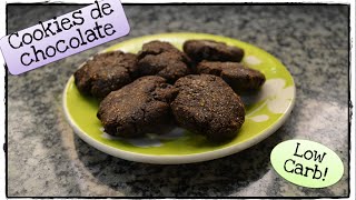 Cookies de chocolate Low Carb Para a hora do lanche Sem glúten [upl. by Brad37]