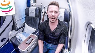 Egypt Air Business Class A330 ohne Dominik  YourTravelTV [upl. by Naujahs]