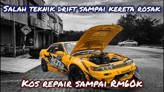 Nissan Silvia S13 Drift Car  Sequential Gearbox InstallationSamsonas Motorsport [upl. by Ylrebme]