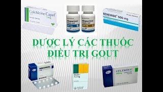 Pharmog SS1  Tập 13  Dược lý về thuốc điều trị Gout [upl. by Aihtekal]