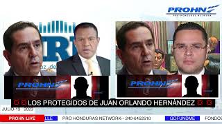 💢LOS PROTEGIDOS DE JUAN ORLANDO HERNÁNDEZ💢 [upl. by Duff]