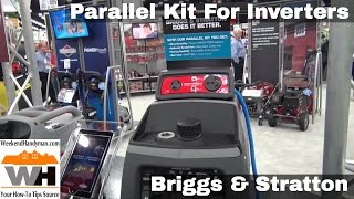 Briggs amp Stratton Parallel Kit For Inverters Generators  Weekend Handyman [upl. by Nooj905]