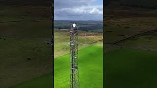 Catton Beacon  Northumberland shorts drone dji northumberland [upl. by Yzus]