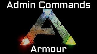 Ark Admin Commands Armour [upl. by Llerroj]