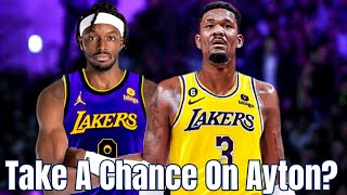 Lakers Deandre Ayton Trade [upl. by Dnamra]